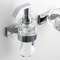 Bertocci ES Дозатор для жидкого мыла, подвесной, цвет: хром