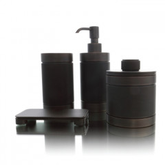 Bertocci Easy Ведро мусорное с крышкой 20x25см., напольное, цвет: черный матовый