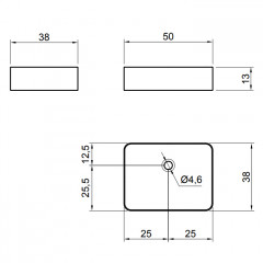 Antonio Lupi Velo Раковина накладная 38х50см, без отв под смес, без перелива, с д/клапаном (хром), мат-л: Flumood, цвет: белый