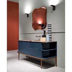 ANTONIO LUPI IL BAGNO Тумба 360х540х500 мм., 1 ящик SLIM H18 Noce Americano, цвет Strada lucido