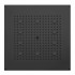 BOSSINI DREAM-CUBE Верхний душ 470 x 470 mm с 10 LED (белый), блок питания/управления, цвет: черный матовый