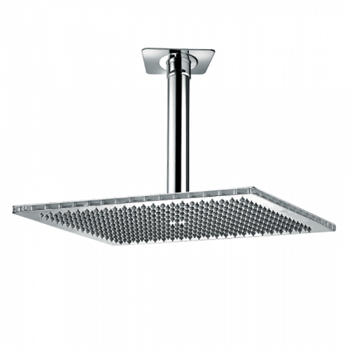 BOSSINI DREAM-RECTANGULAR Верхний душ 500 x 400 mm 1 режим - держателем вертикальным 300 x 36 mm, цвет: хром