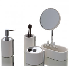 Bertocci Easy Дозатор для жидкого мыла, настольный, цвет: белый/хром