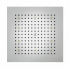 BOSSINI DREAM-CUBE Верхний душ 470 x 470 mm с 8 LED RGB, блок питания/управления, Cromoterapia, гибкая подводка,цвет: хром