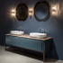 ANTONIO LUPI IL BAGNO Тумба под раковину 720х540х375 мм., 1 ящик, цвет Blu navy lucido