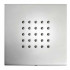 Bossini Cubic Flat Г/м настенная форсунка 10*10 см, цвет: хром