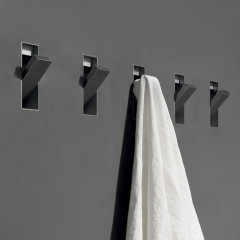 ANTONIO LUPI SESAMO Крючок для одежды,, встраиваемый в стену, из нержавеющей стали AISI 304, отделка алюминий