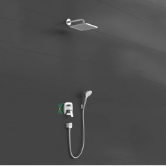 Hansgrohe Crometta E/Logis Душевой комплект с однорычажным смесителем Logis, цвет: хром