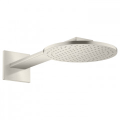 Axor ShowerSolutions Верхний душ, 25см, 2jet, с держателем 45см, настенный, цвет: сталь