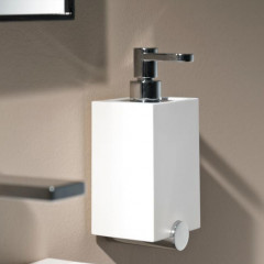 Bertocci Polo Дозатор для жидкого мыла, цвет: белый матовый