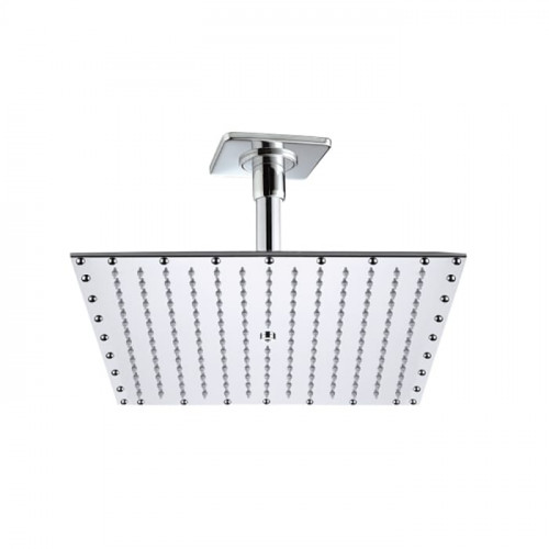 BOSSINI PARIS-CUBE Верхний душ 300 x 300 mm - потолочный кронштейн 150 mm, цвет: хром