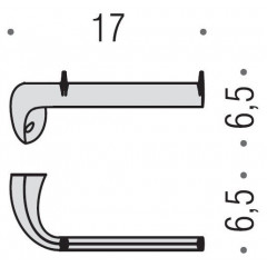 Colombo Link Держатель для туалетной бумаги, цвет: хром