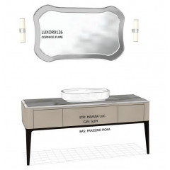 ANTONIO LUPI IL BAGNO Тумба 360х540х250 мм., 1 ящик SLIM H9, цвет Havana lucido