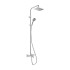 Hansgrohe Vernis Shape Душевая стойка с верхним душем 230 1jet с термостатом для ванны, EcoSmart, цвет: хром