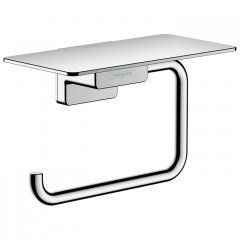 Hansgrohe AddStoris Держатель т/б с полкой, цвет: хром