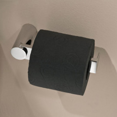 Bertocci Polo Держатель т/б, цвет: черный матовый/никель брашированный