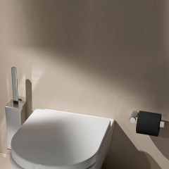 Bertocci Polo Держатель т/б, цвет: черный матовый/хром