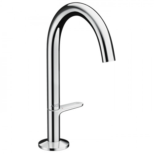 Axor One Смеситель для раковины, 1 отв., излив h170мм, Select, со сливом push-open, цвет: хром