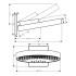 Hansgrohe Rainfinity Верхний душ 360 3jet, цвет: полированное золото