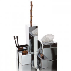 Bertocci Guccio Туалетный ёршик, напольный 8хh45х8см., цвет: хром