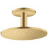 Axor ShowerSolutions Верхний душ, 30см, 2jet, с держателем 10см, потолочный монтаж, цвет: шлифованное золото