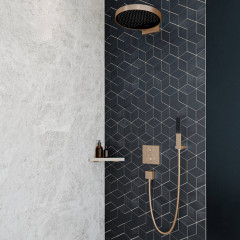 Hansgrohe AddStoris Угловая корзинка, цвет: полированное золото