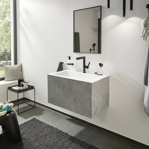 Hansgrohe AddStoris Диспенсер для жидкого мыла, цвет: черный матовый