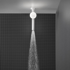 ANTONIO LUPI APOLLO Верхний душ Ø45 мм., с LED подсветкой, потолочный монтаж, цвет белый матовый