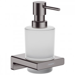 Hansgrohe AddStoris Диспенсер для жидкого мыла, цвет: шлифованный черный хром
