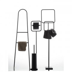 Bertocci Moon Полотенцедержатель 104см.,, напольный, цвет: черный матовый