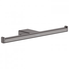 Hansgrohe AddStoris Держатель т/б, двойной, цвет: шлифованный черный хром