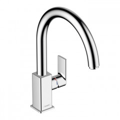 Hansgrohe Vernis Shape M35 Смеситель для раковины, однорычажный, излив 260 мм, цвет: хром