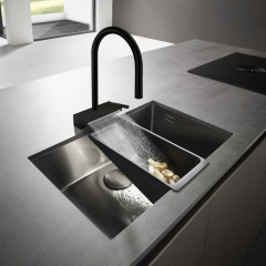 Hansgrohe Metris M71 Кухонный смеситель однорычажный, Eco, с вытяжным душем, 2jet, цвет: под сталь