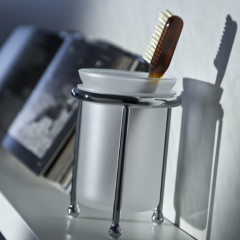 Bertocci Scacco Держатель настольный для аксессуаров, цвет: хром