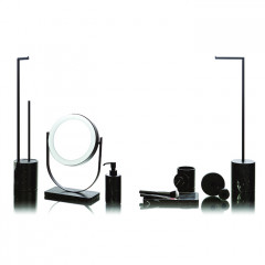 Bertocci Carrarino Мыльница D95H20мм, настольная, цвет: хром