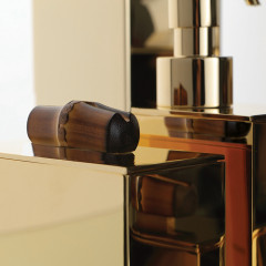 Bertocci Guccio Контейнер с крышкой d8хh14см., цвет: золото