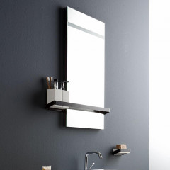 Bertocci Fly Дозатор для жидкого мыла, композит, цвет: черный/хром