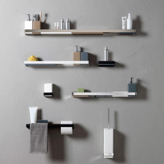 Bertocci Fly Дозатор для жидкого мыла, композит, цвет: черный/хром