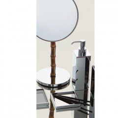 Bertocci Guccio Стакан, настольный,/Контейнер с крышкой 10хh12х5см., цвет: хром