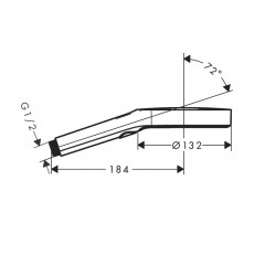Hansgrohe Rainfinity Ручной душ 130 3jet, цвет: полированное золото