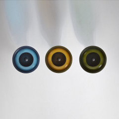 ANTONIO LUPI Borghi  Раковина накладная Ø50х33 см, для установки на пьедестал, Cristalmood, с донным клапаном, цвет Oleo