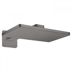 Axor ShowerSolutions Верхний душ 46х27см, 1jet, с настенным держателем 46см., цвет: шлифованный черный хром