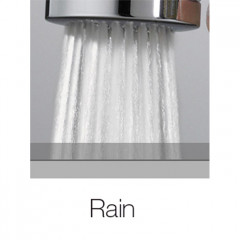 BOSSINI PALOMA ABS Душевая лейка D 34 мм, с клапаном подачи, материал: латунь, цвет хром