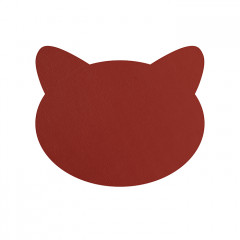 ADJ Плейсмат детский Cat, 42x35 см., цвет: коньяк/бордо