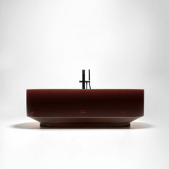 ANTONIO LUPI BORGHI Ванна 1800х750х530 мм., отдельностоящая, с нажимным донным клапаном и сифоном, Icemood, цвет Mostato матовый