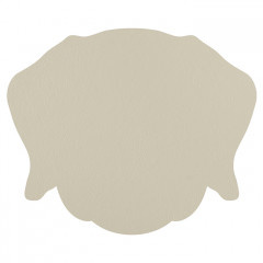 ADJ Костер детский Dog, 12x12 см., цвет: белый/панна котта