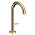 Axor One Смеситель для раковины Sel 170, на 1 отв., с донным клапаном Push-Open, цвет: полированное золото