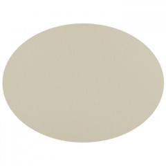 ADJ Овальный плейсмат, 47,5x35 см., цвет: белый/панна котта