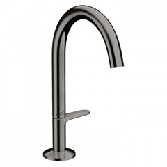Axor One Смеситель для раковины Sel 170, на 1 отв., с донным клапаном Push-Open, цвет: полированный черный хром