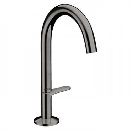 Axor One Смеситель для раковины Sel 170, на 1 отв., с донным клапаном Push-Open, цвет: полированный черный хром